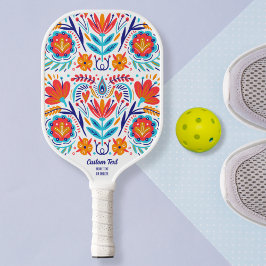Palas De Pickleball Nombre del texto del Personalizado del patrón foli