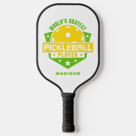Palas De Pickleball Nombre gracioso del jugador de voleibol más Okayes