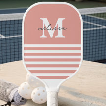 Nombre Monogramado Moderno Preppy Pastel Naranja R