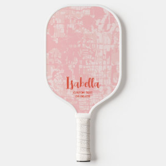 Palas De Pickleball Nombre personalizado abstracto moderno