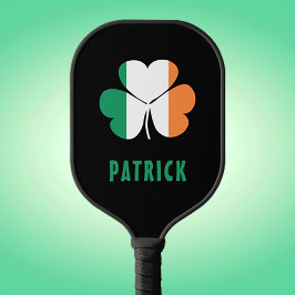 Palas De Pickleball Nombre personalizado Celtic Ireland Shamrock Irish