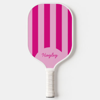 Palas De Pickleball Nombre personalizado de banda rosa cúpula moderna