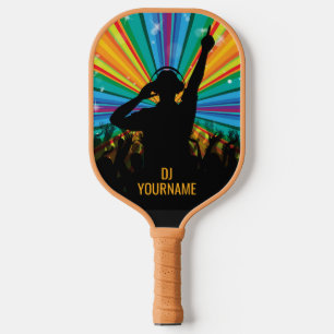 Palas De Pickleball Nombre personalizado de DJ de música
