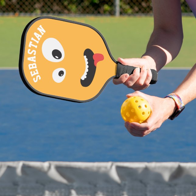 Palas De Pickleball Nombre personalizado de la Novedad de cara diverti (in situ)
