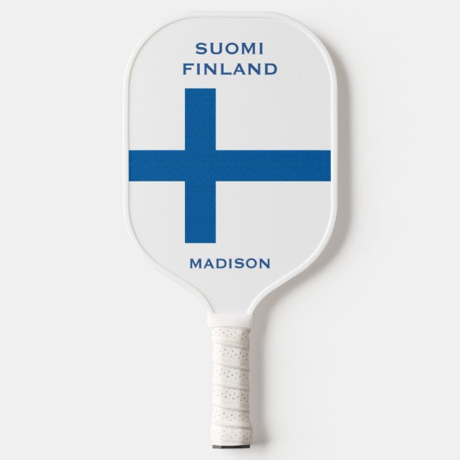 Palas De Pickleball Nombre personalizado de marca de Finlandia (Anverso)