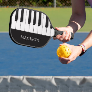 Palas De Pickleball Nombre personalizado de Piano Keys
