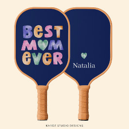 Palas De Pickleball Nombre Personalizado La Mejor Mamá del Mundo