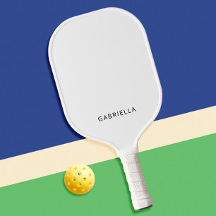 Palas De Pickleball Nombre personalizado Minimalista moderno