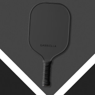 Palas De Pickleball Nombre personalizado Minimalista moderno de mate n