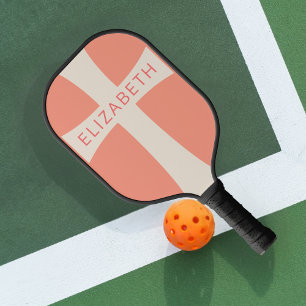 Palas De Pickleball Nombre personalizado moderno Engranaje femenino de
