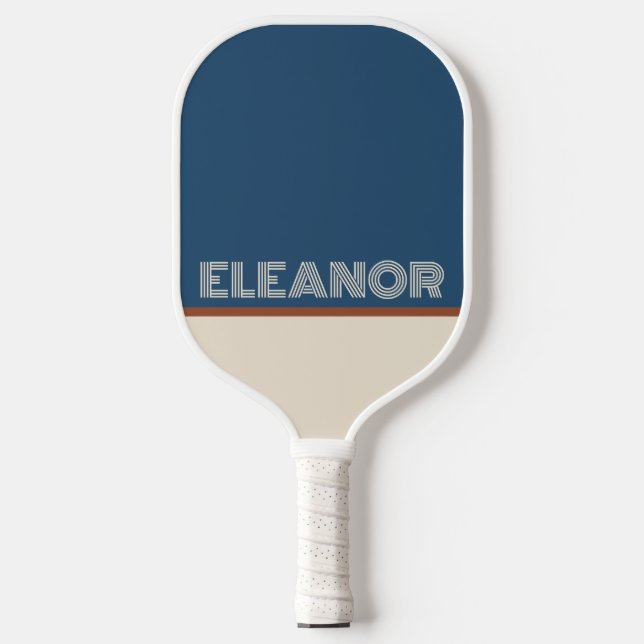 Palas De Pickleball Nombre personalizado Navía y estética de tipos de  (Anverso)