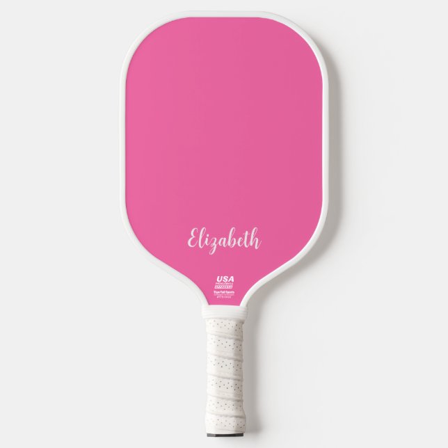 Palas De Pickleball Nombre personalizado Paddle de bolas de bolas (Anverso)