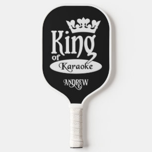 Palas De Pickleball Nombre personalizado Rey de Karaoke