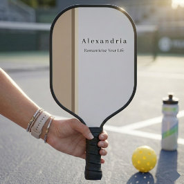 Palas De Pickleball Nombre personalizado Romantiza tu vida