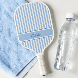 Palas De Pickleball Nombre Personalizado Simple Moderno con Rayas Retr