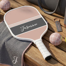 Nombre personalizado suave gris coral