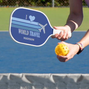 Palas De Pickleball Nombre personalizado World Travel