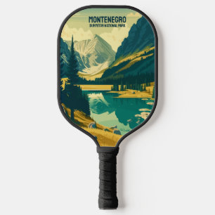 Palas De Pickleball Nombre personalizado y Montenegro de texto