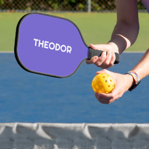 Palas De Pickleball Nombre sencillo de la uva Minimalista de moda