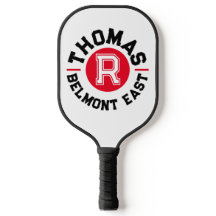 Nombre y equipo del personalizado de deportes de t