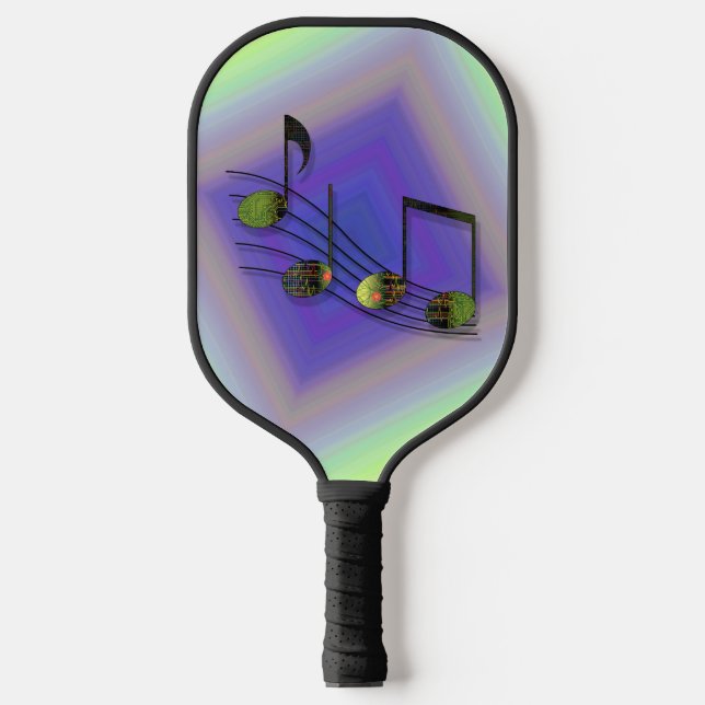 Palas De Pickleball Notas de Dubstep (Anverso)