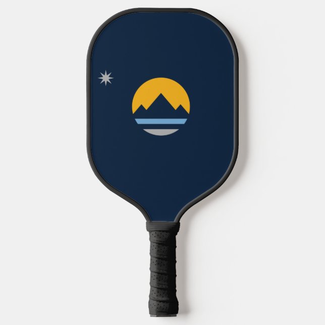 Palas De Pickleball Nueva bandera de Reno, Nevada (Anverso)