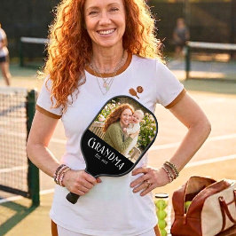 Palas De Pickleball Nueva foto de nombre personalizado de abuela estab