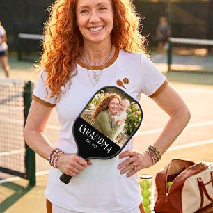 Palas De Pickleball Nueva foto de nombre personalizado de abuela estab