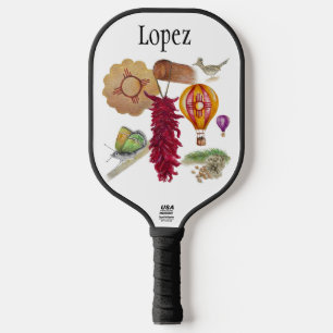 Palas De Pickleball Nuevo México Rojo Chile Pinõn Zia Globo de aire ca