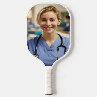 Palas De Pickleball Nurse Photo Customize Personalize