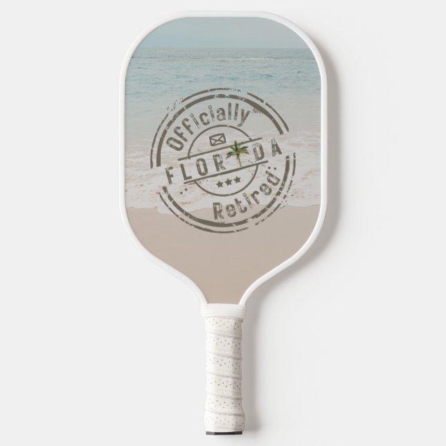 Palas De Pickleball Oficialmente retirado en el Océano de Playa Tropic (Anverso)