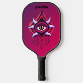 Palas De Pickleball Ojo Demonio de Vaporware - Gótico colorido