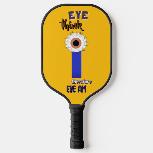 Palas De Pickleball Ojos de Descartes (Anverso)
