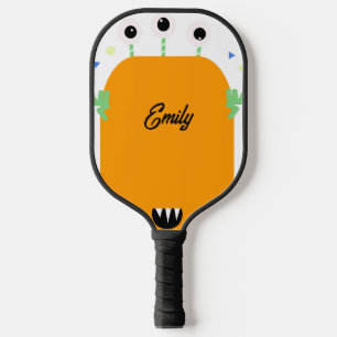 Palas De Pickleball Ojos Divertidos De Monstruo Para Niños