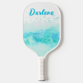 Palas De Pickleball Olas de nombre personalizadas en la playa
