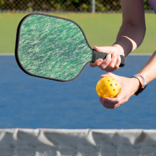 Palas De Pickleball Olas de remo verde