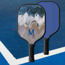 Palas De Pickleball olas en la playa - abstractas