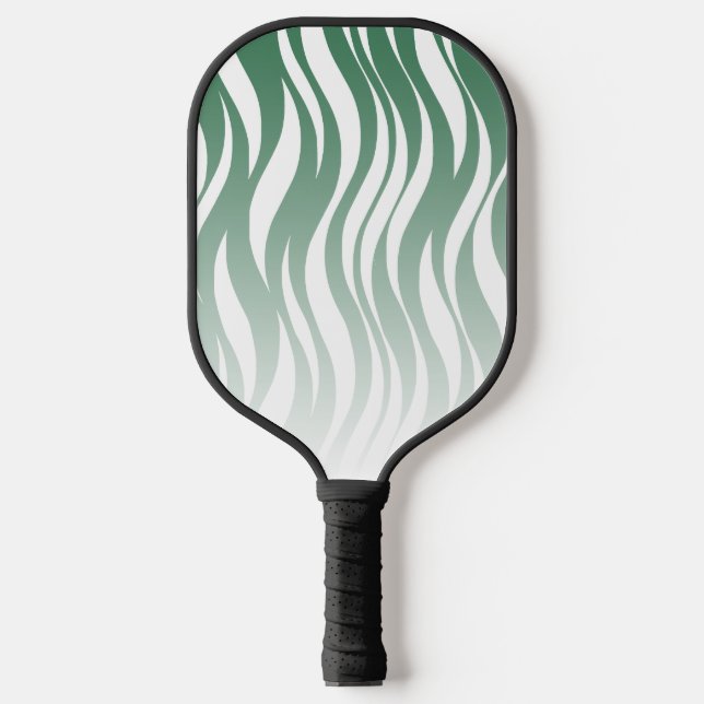 Palas De Pickleball Olas - Gradiente verde de la cancha (Anverso)