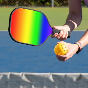 Palas De Pickleball Ombre arcoiris