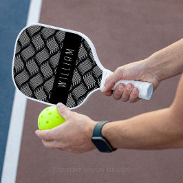 Palas De Pickleball Ondas modernas de cesta mínima