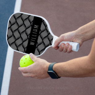 Palas De Pickleball Ondas modernas de cesta mínima