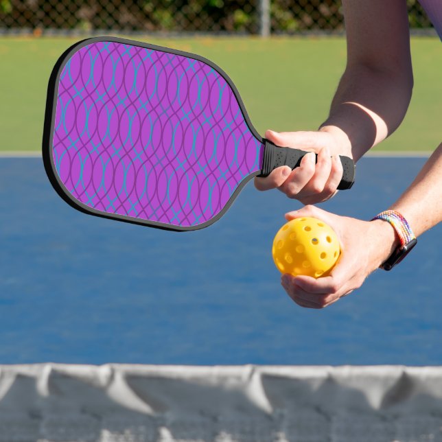 Palas De Pickleball Ondas púrpuras (in situ)