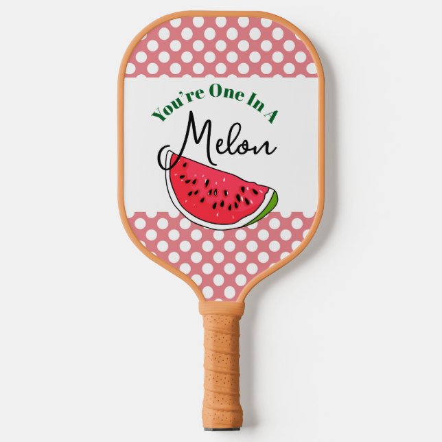 Palas De Pickleball One In A Melon, Watermelon Pickleball Paddle (Anverso)