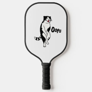 Palas De Pickleball Oops cat