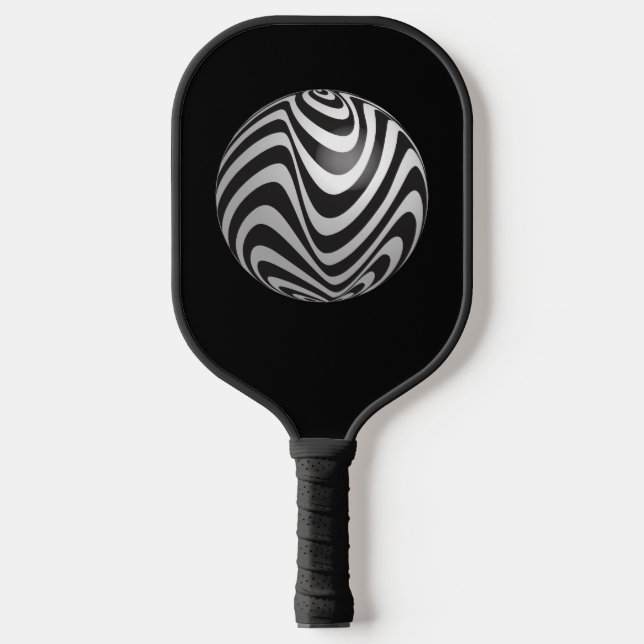 Palas De Pickleball Óptica a través de formas (Anverso)