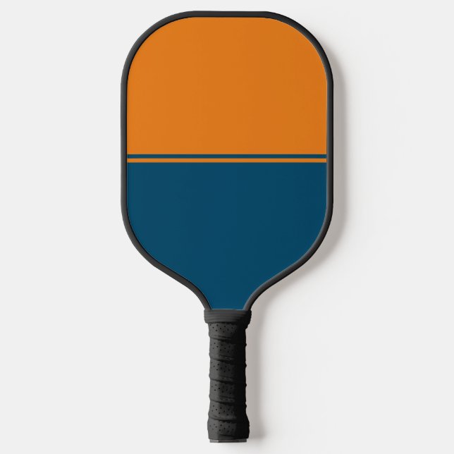 Palas De Pickleball Orange & Blue Pickleball Paddle  (Anverso)