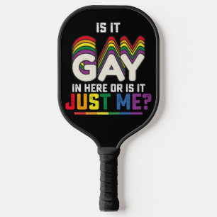 Palas De Pickleball Orgullo LGBT ¿Es Gay Aquí O Soy Solo Yo