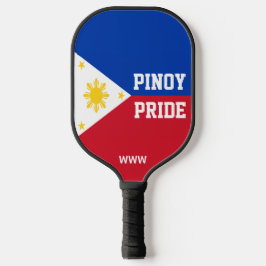 Palas De Pickleball ORGULLO PINOY Monograma Filipinas Bandera de Filip