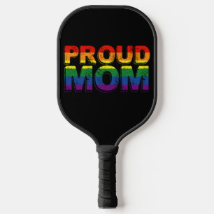 Palas De Pickleball Orgullosa Madre Orgullo Gay LGBT Arcoíris Madre LG