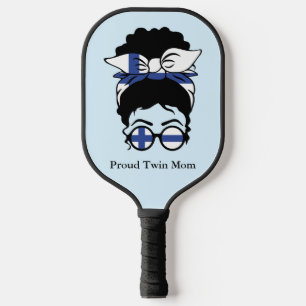Palas De Pickleball Orgullosa mamá gemela finlandesa